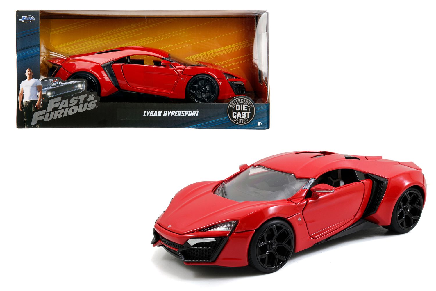 Jada Toys 253203003 - Fast & Furious Lykan Hyperspot, 1:24 - Modellauto Jada Toys 253203003 - Fast & Furious Lykan Hyperspot, 1:24 - Modellauto